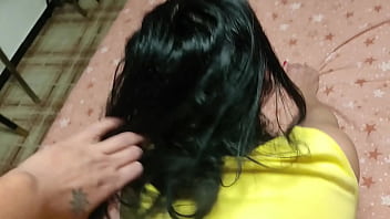 Pov anal sex hot sexy stepmom milf fucked in her big ass doggystyle and gets creampie in asshole