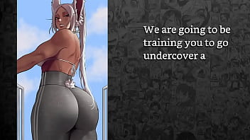 Faygrey mirko from boku no hero academia trains you in the art of sucking cocks