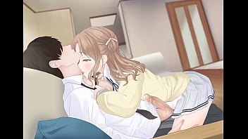 Una chica pasa el rato con su sempai Una chica pasa el rato con su sempai