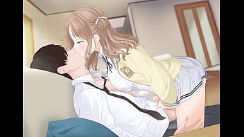 Una chica pasa el rato con su sempai