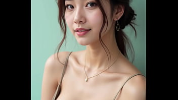 Witness the grace of a thai girl in an exquisite dress perfectly complemented by a picturesque backdrop