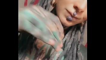 A wink while playing with my split tongue gotta keep it fun—who else loves unique body mods #splittonge