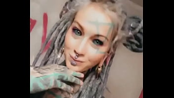 A wink while playing with my split tongue gotta keep it fun—who else loves unique body mods #splittonge