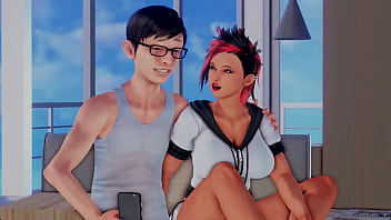 Max's life temporada 4 cap 217 el reto de emma y sara follando con una milf