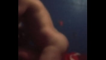 Latina play with dildo