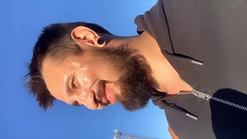 Camila vegas & neitan bts de gravações na praia e risadas reais