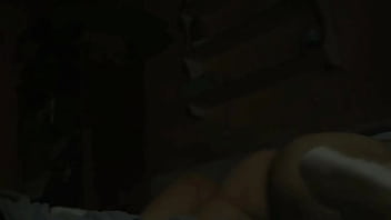 My friend came to talk for a while and ended up fucking me