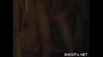 Stretching her wide open