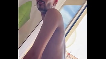 Saboreando bien el culo de mi novio ahlbruno tremendo gozo