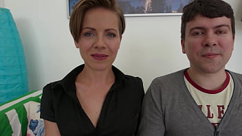 Gorgeous wife sasha zima bangs a big dicked stud as cuckold looks on dtw2817