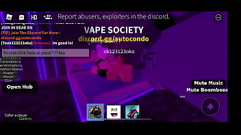 Girl gets pussyfucked by noob in roblox