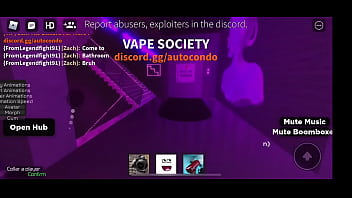 Girl gets pussyfucked by noob in roblox