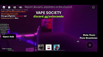 Girl gets pussyfucked by noob in roblox