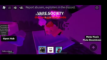 Girl gets pussyfucked by noob in roblox