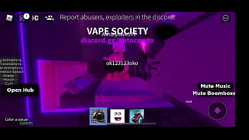 Girl gets pussyfucked by noob in roblox