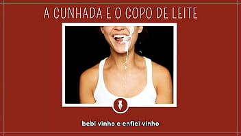 Leite na boca da safada contos