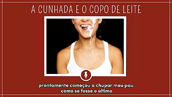 Leite na boca da safada contos