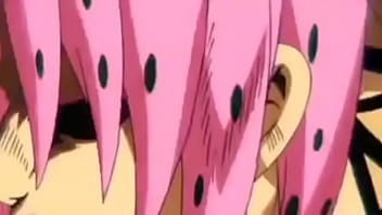 Novinho do cabelo roxo com franceiis