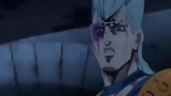 Novinho do cabelo roxo com franceiis