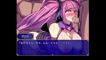 Hentai scene from de hentai game mage academy