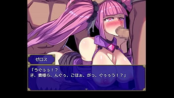 Hentai scene from de hentai game mage academy