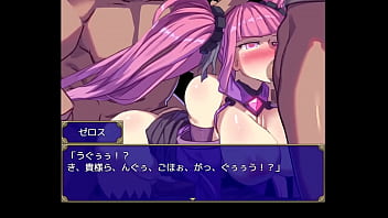 Hentai scene from de hentai game mage academy