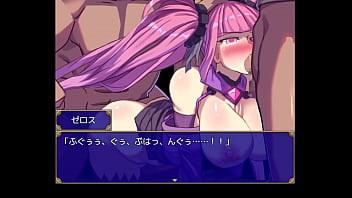 Hentai scene from de hentai game mage academy