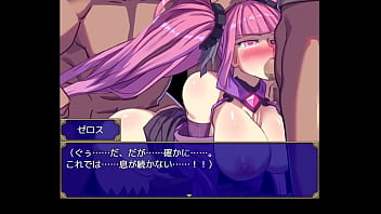 Hentai scene from de hentai game mage academy