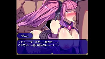 Hentai scene from de hentai game mage academy