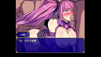 Hentai scene from de hentai game mage academy