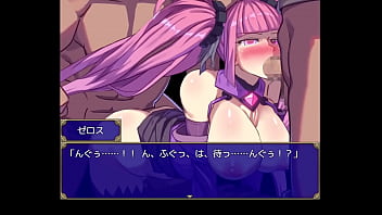 Hentai scene from de hentai game mage academy