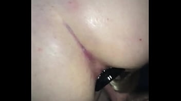 Young whore gets butt plugged and fucked