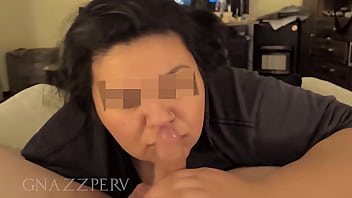 Bbw slut with giant juicy ass give me a blowjob and bounces on my cock preview