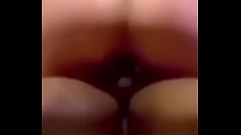 Hottie rubbing her pussy riding a big dick