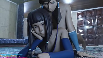 Korra x eska by pixel perry