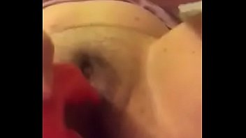 Country girl attempts to double penetrate herself with toys