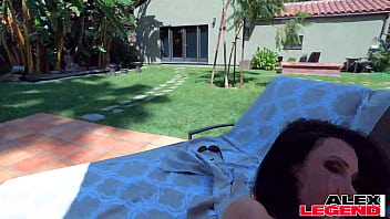 Sexy milf shay sight gets creampied after riding a raw donger