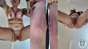 4k upskirt facesitting oiled boobs shaking pussy spreading