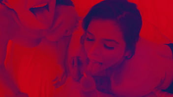 Sexy teen mexican pornstars fucking my huge cock rough threesome