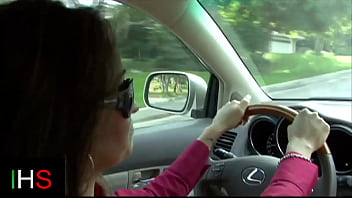 Black guy with huge cock fucks a very horny brunette milf