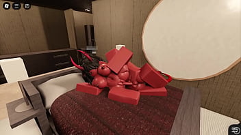 Demon couple having sex in roblox