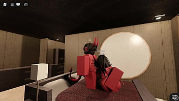 Demon couple having sex in roblox