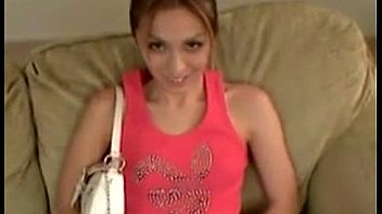 Cute skinny latina masturbates good