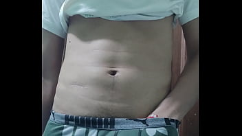 Young guy takes out his cock and masturbate it richly