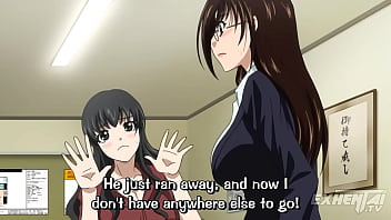 Mi compañera de trabajo madura se pone cachonda follando en el trabajo hentai subtitulado