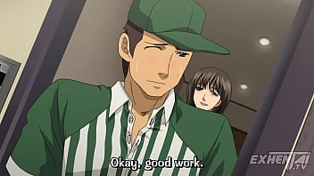 Mi compañera de trabajo madura se pone cachonda follando en el trabajo hentai subtitulado