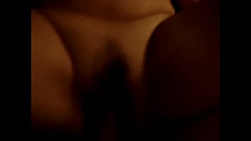 Tits jiggle on a white trash slut