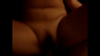 Tits jiggle on a white trash slut