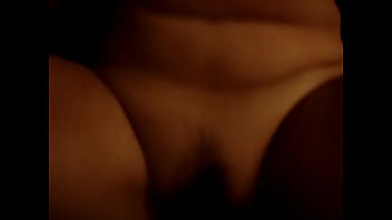 Tits jiggle on a white trash slut