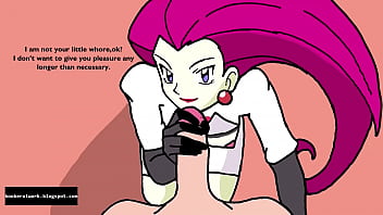 Misty and jessie begging and working for cum